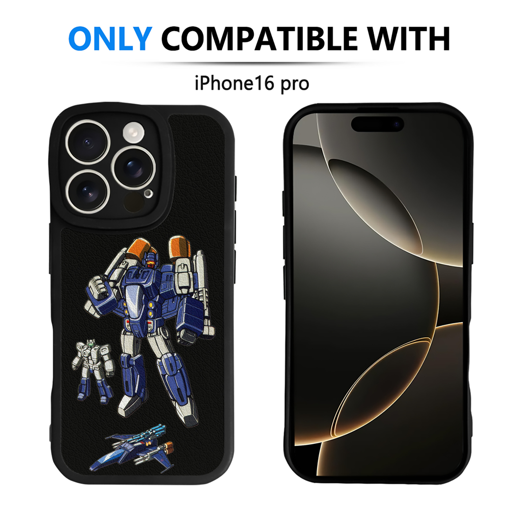 （画像用）  【iPhone 16シリーズ対応】シリコンスマホケース（レザー調） 材質：シリコン
